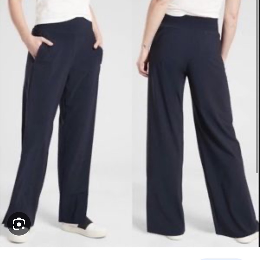 Navy Athleta cosmic pants